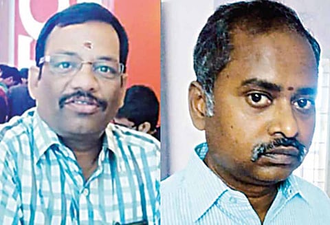 பதிவு சான்றிதழ் வழங்க ரூ.25 ஆயிரம் லஞ்சம்: மோட்டார் வாகன ஆய்வாளர் உள்பட 2 பேர் கைது