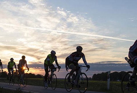 பெரம்பலூர் மாவட்டத்தில் அண்ணா பிறந்த நாளை முன்னிட்டு சைக்கிள் போட்டி