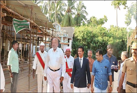 நாகர்கோவில்: நாகராஜா கோவிலில் மாவட்ட நீதிபதி ஆய்வு