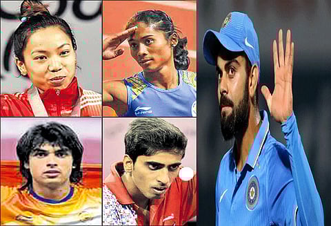 இந்த ஆண்டுக்கான ‘கேல் ரத்னா’ விருதுக்கு விராட்கோலி, மீராபாய் சானு பெயர் பரிந்துரை