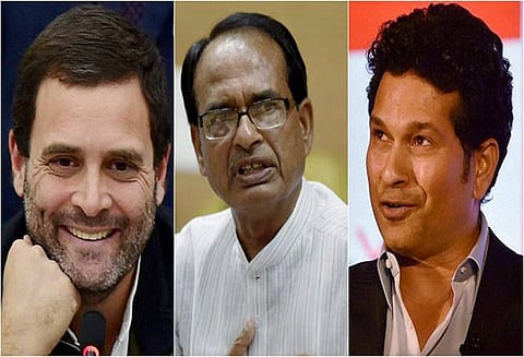 சச்சின் டெண்டுல்கருடன் ஒப்பிட்டு சிவ்ராஜ்சிங் சவுகானை கேலி செய்த ராகுல்காந்தி