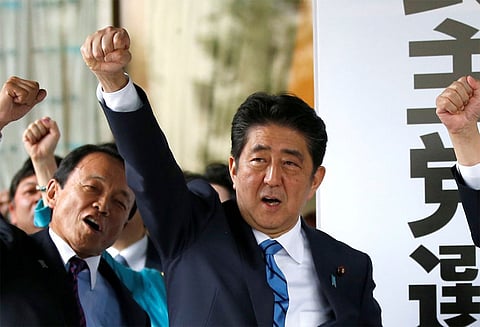 கட்சி தலைவர் தேர்தலில் ஜப்பான் பிரதமர் ஷின்சோ அபே வெற்றி