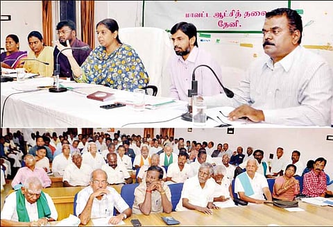 பி.டி.ஆர். வாய்க்காலில் வீணாகும் தண்ணீர்: விவசாயிகள் குற்றச்சாட்டு