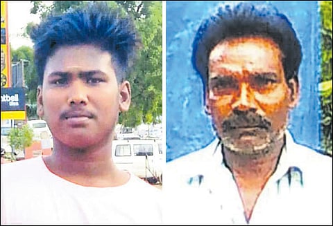 செல்போனை பறித்துவிட்டு தப்பிச்சென்றபோது விபத்தில் சிக்கி கொள்ளையன் பலி; லாரி டிரைவர் அடித்துக்கொலை