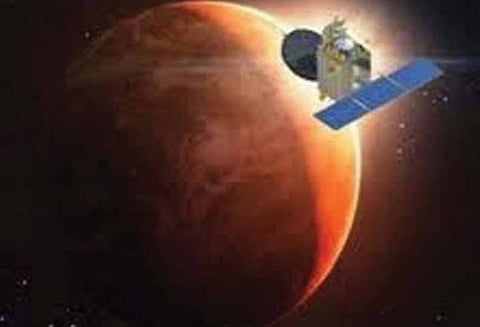 செவ்வாய் கிரகத்தின் சுற்று வட்டப்பாதையில் 4 ஆண்டுகளை நிறைவு செய்தது மங்கள்யான் விண்கலம்