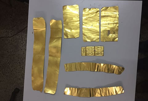 விசாகப்பட்டினம் ரயில் நிலையத்தில் ரூ.60 லட்சம் மதிப்புள்ள தங்க கட்டிகள் பறிமுதல்