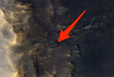 செவ்வாய் புழுதி புயலால் இயக்கத்தை நிறுத்திய கியூரியாசிட்டி இருக்கும் இடம் தெரிந்தது?