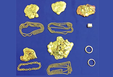 வெளிநாடுகளில் இருந்து கடத்தல் சென்னை விமான நிலையத்தில் ரூ.91½ லட்சம் தங்கம் பறிமுதல் பெண் உள்பட 12 பேரிடம் விசாரணை