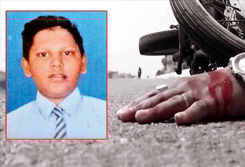 காஞ்சீபுரத்தில் பஸ்-மோட்டார் சைக்கிள் மோதல்; பள்ளி மாணவன் பலி