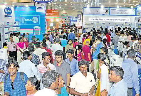 ‘தினத்தந்தி’ மற்றும் ‘சத்யா’ இணைந்து நடத்தும் வீட்டு உபயோக பொருட்கள் கண்காட்சி சென்னையில் இன்று தொடங்குகிறது