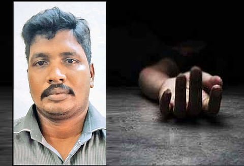 கடன் வாங்கி செலவு செய்ததால் ஆத்திரம் மனைவியை இரும்பு கம்பியால் அடித்து கொன்ற போலீஸ்காரர்