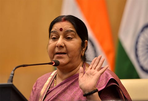 பாலகோட் தாக்குதலில் பாகிஸ்தான் குடிமக்கள், வீரர்கள் கொல்லப்படவில்லை: சுஷ்மா சுவராஜ்