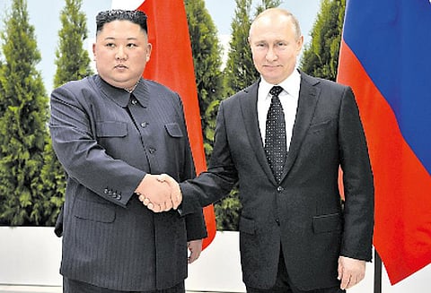 வடகொரியாவும், ரஷியாவும் உறவை பலப்படுத்த உறுதி கிம், புதின் சந்திப்பில் முடிவு