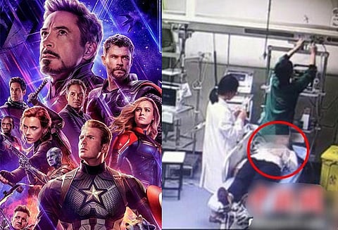 ‘அவெஞ்சர்ஸ்’ படம் பார்த்து தேம்பி, தேம்பி அழுத இளம் பெண் - மூச்சுதிணறல் ஏற்பட்டு மருத்துவமனையில் அனுமதி