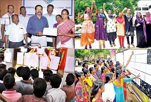 எஸ்.எஸ்.எல்.சி. தேர்வு முடிவு வெளியீடு: மாநில அளவில் திருப்பூர் மாவட்டம் முதலிடம் பெற்று சாதனை - மாணவ, மாணவிகள் 98.53 சதவீதம் தேர்ச்சி