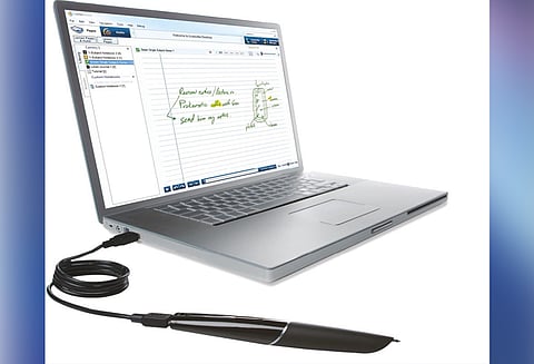 எழுத்தையும், பேச்சையும் பதிவு செய்யும் ஸ்மார்ட் பேனா