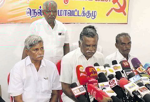 நாடாளுமன்ற தேர்தலில் 40 தொகுதிகளிலும் தி.மு.க. கூட்டணி வெற்றிபெறும் முத்தரசன் பேட்டி