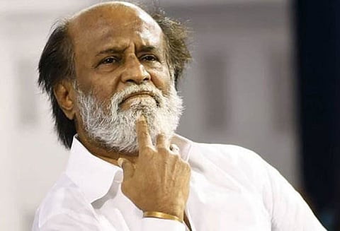 சென்னை ஆழ்வார்பேட்டை இல்லத்தில் தி.மு.க. தலைவர் ஸ்டாலினுடன் ரஜினிகாந்த் சந்திப்பு