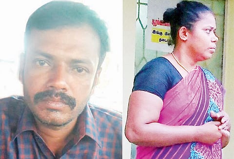 நாகர்கோவில் அருகே இரட்டைக்கொலை: கூலிப்படையை ஏவி கொன்றவர் சென்னை கோர்ட்டில் சரண் கள்ளக்காதலியும் சிறையில் அடைப்பு