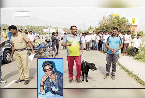 ஆற்காடு அருகே வாலிபர் கழுத்தை அறுத்து கொலை 2 பேரை பிடித்து விசாரணை