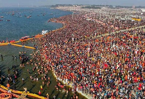 காஷ்மீர் தாக்குதல் எதிரொலி: கும்பமேளாவுக்கு பாதுகாப்பு அதிகரிப்பு