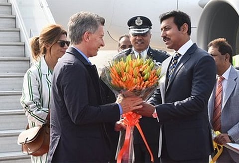 3 நாள் பயணமாக அர்ஜென்டினா அதிபர் இந்தியா வருகை