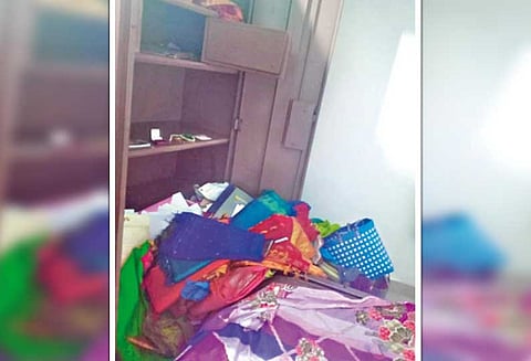 பழனி அருகே துணிகரம், வீட்டின் பூட்டை உடைத்து நகை, பணம் திருட்டு