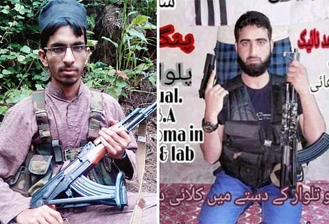 புலவாமா தாக்குதலுக்கு மூளையாக செயல்பட்ட பாகிஸ்தான் பயங்கரவாத தளபதி சுட்டுக்கொலை - ராணுவ அதிகாரி உள்பட 5 வீரர்கள் வீரமரணம்