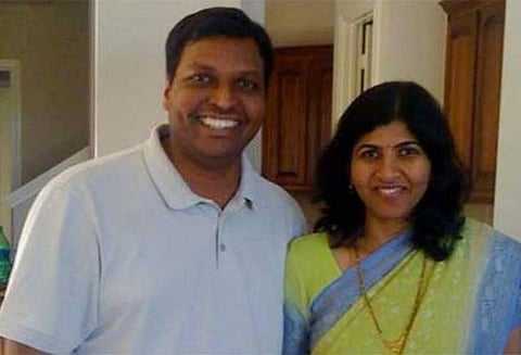 அமெரிக்காவில் இந்திய வம்சாவளி தம்பதி மர்ம சாவு - தற்கொலையா? போலீசார் விசாரணை