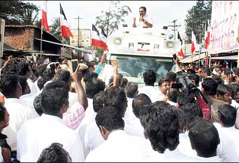 நாடாளுமன்ற தேர்தலில் அ.தி.மு.க. கூட்டணி படுதோல்வி அடையும் - டி.டி.வி. தினகரன் பேச்சு