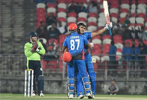 சர்வதேச 20 ஓவர் கிரிக்கெட்டில் ஆப்கானிஸ்தான் அணி 278 ரன்கள் குவித்து உலக சாதனை - ஹஸ்ரத்துல்லா 16 சிக்சர் விளாசி அமர்க்களம்