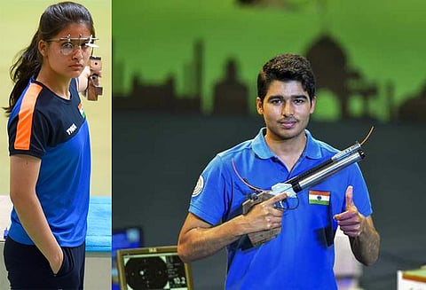 உலக கோப்பை துப்பாக்கி சுடுதல்: இந்திய வீரர் சவுரப் சவுத்ரி தங்கம் வென்று உலக சாதனை - ஒலிம்பிக் இடத்தையும் உறுதிசெய்தார்