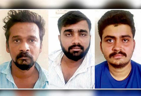 மாணவியை ஆபாசமாக படம் எடுத்து பாலியல் தொல்லை, புகார் கொடுத்த அண்ணனுக்கு கொலை மிரட்டல் 3 பேர் கைது