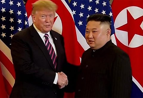 அமெரிக்க ஜனாதிபதி டிரம்ப்-வடகொரிய தலைவர் கிம் ஜாங் அன் சந்திப்பு