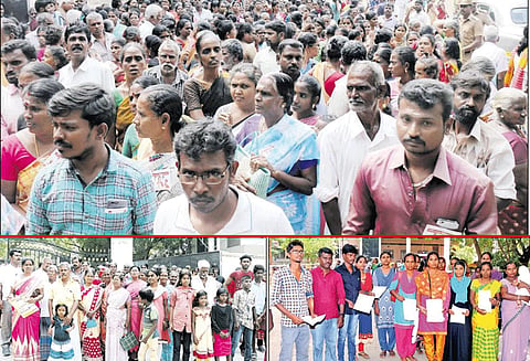 டாஸ்மாக் கடை அமைக்க எதிர்ப்பு: நெல்லை கலெக்டர் அலுவலகத்தை கிராம மக்கள் முற்றுகை