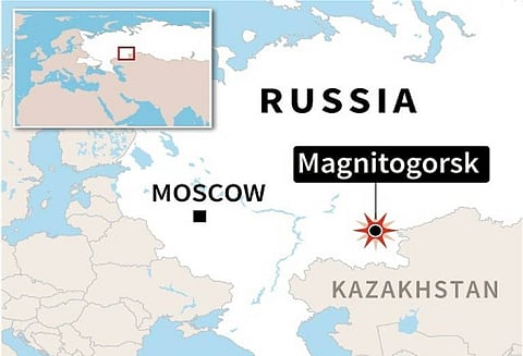 ரஷ்யாவில் மினி பேருந்து தீப்பிடித்து வெடித்ததில் 3 பேர் பலி