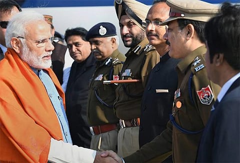 சீக்கிய கலவரக் குற்றவாளியை காங்கிரஸ் முதல்வராக்கியுள்ளது - பிரதமர் மோடி கடும் தாக்கு