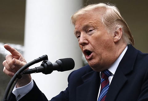 அவசர நிலையை அறிவித்து தடுப்புச் சுவர் கட்டுவேன் - அமெரிக்க ஜனாதிபதி டிரம்ப் ஆவேசம்