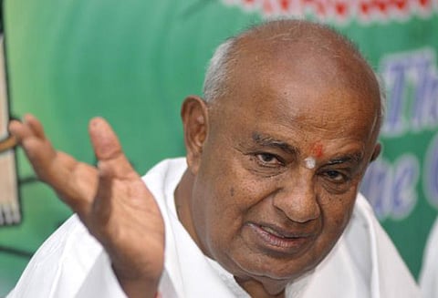 நாடாளுமன்ற தேர்தல்: தொகுதி பங்கீடு குறித்து காங்கிரசுடன் விரைவில் பேச்சுவார்த்தை தேவேகவுடா பேட்டி