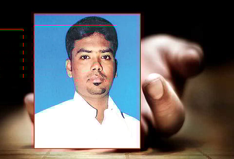 திருவள்ளூர் அருகே விபத்தில் சிக்கி வாலிபர் பலி தூக்கி வீசப்பட்ட உடலுடன் ஆந்திரா சென்ற லாரி 20 மணி நேரத்துக்கு பிறகு மீட்பு