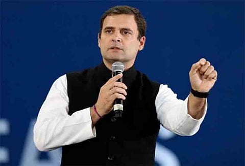 கல்லூரி மாணவ-மாணவிகளுடன் ராகுல்காந்தி கலந்துரையாடல்