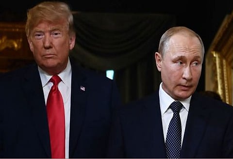ரஷிய அதிபர் புதினுடன் ரகசிய பேச்சுவார்த்தை நடந்ததா? - டிரம்ப் பதில்