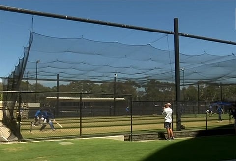 அடிலெய்டு: இந்திய அணி வீரர்கள் தீவிர வலைப்பயிற்சி