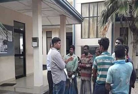 இலங்கை கடற்படை அத்துமீறிய தாக்குதலில் பலியான ராமேசுவரம் மீனவர் உடலை யாழ்ப்பாணத்தில் இருந்து மீட்க வேண்டும் மீன்வளத்துறை அதிகாரியிடம், மகள் மனு