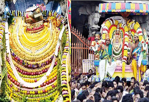 திருவண்ணாமலை அருணாசலேஸ்வரர் கோவிலில் திருவூடல் திருவிழா - திரளான பக்தர்கள் சாமி தரிசனம்