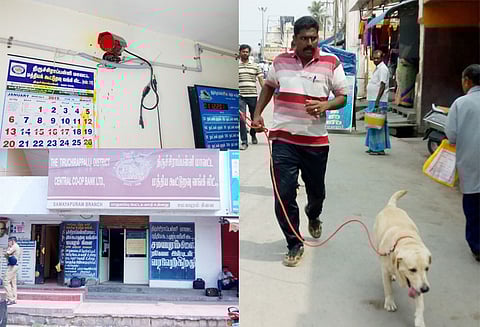 சமயபுரம் கூட்டுறவு வங்கியில் கொள்ளை முயற்சி பெட்டகத்தை உடைக்க முடியாததால் ரூ.6 கோடி நகை-பணம் தப்பியது