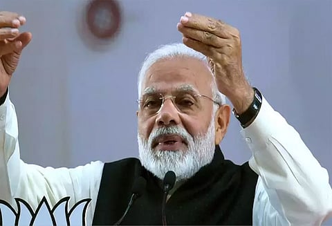 “ஊழல் கூட்டணி அமைத்து இருக்கிறார்கள்” - எதிர்க்கட்சிகள் மீது பிரதமர் மோடி தாக்கு