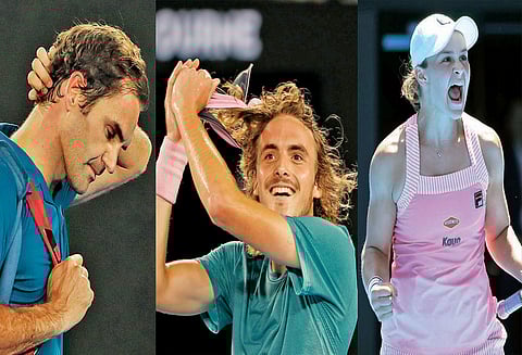 ஆஸ்திரேலிய ஓபன் டென்னிஸ்: பெடரர் அதிர்ச்சி தோல்வி - ஷரபோவாவும் வெளியேற்றம்