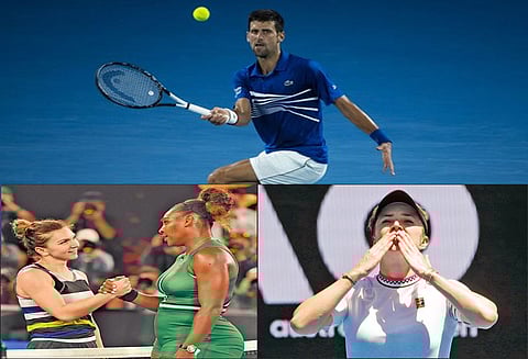 ஆஸ்திரேலிய ஓபன் டென்னிஸ்: ஜோகோவிச், செரீனா வில்லியம்ஸ் கால்இறுதிக்கு முன்னேற்றம்