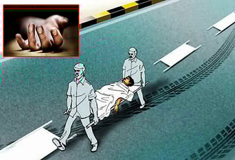 படப்பிடிப்புக்காக சென்றபோது விபத்து: பஸ் சக்கரத்தில் சிக்கி சினிமா நடிகர் பலி குண்டும், குழியுமான சாலையால் 4 நாட்களில் 3 பேர் பலியான சோகம்